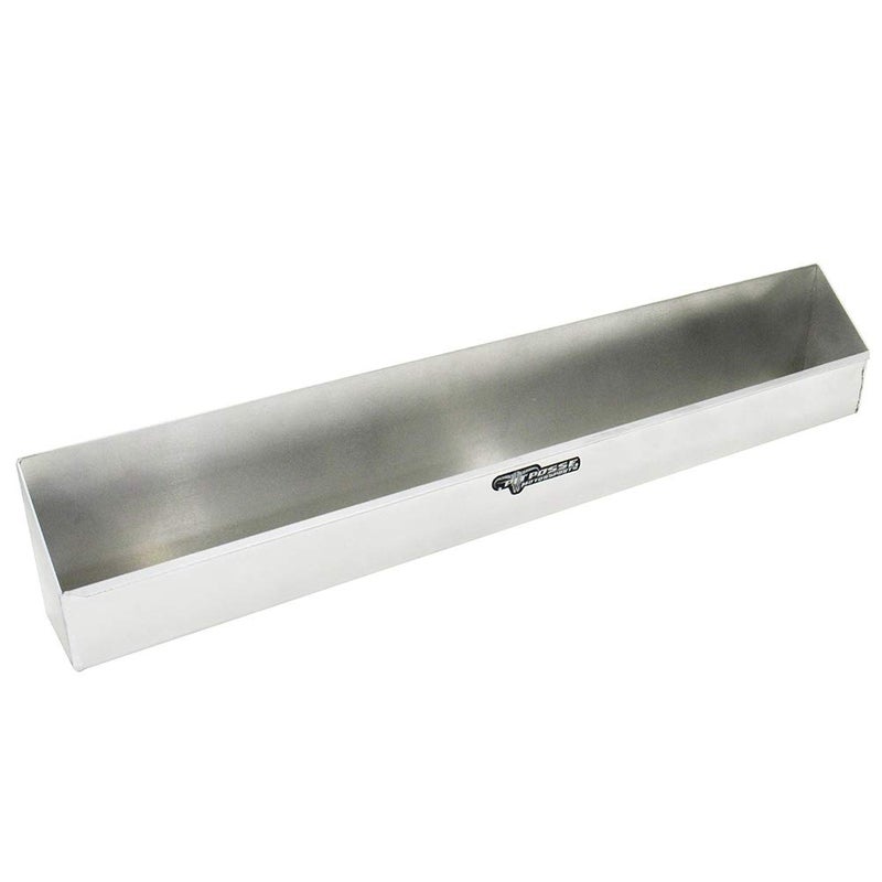 Pit Posse 455 Twelve Bottle Aerosol Spray Can Rack Shelf Holder 32" Oil Caddy Made in USA-Garage Enclosed Race Trailer Automotive Mechanics Shop Storage Organizer Aluminum - Universal Mounting - Image 3